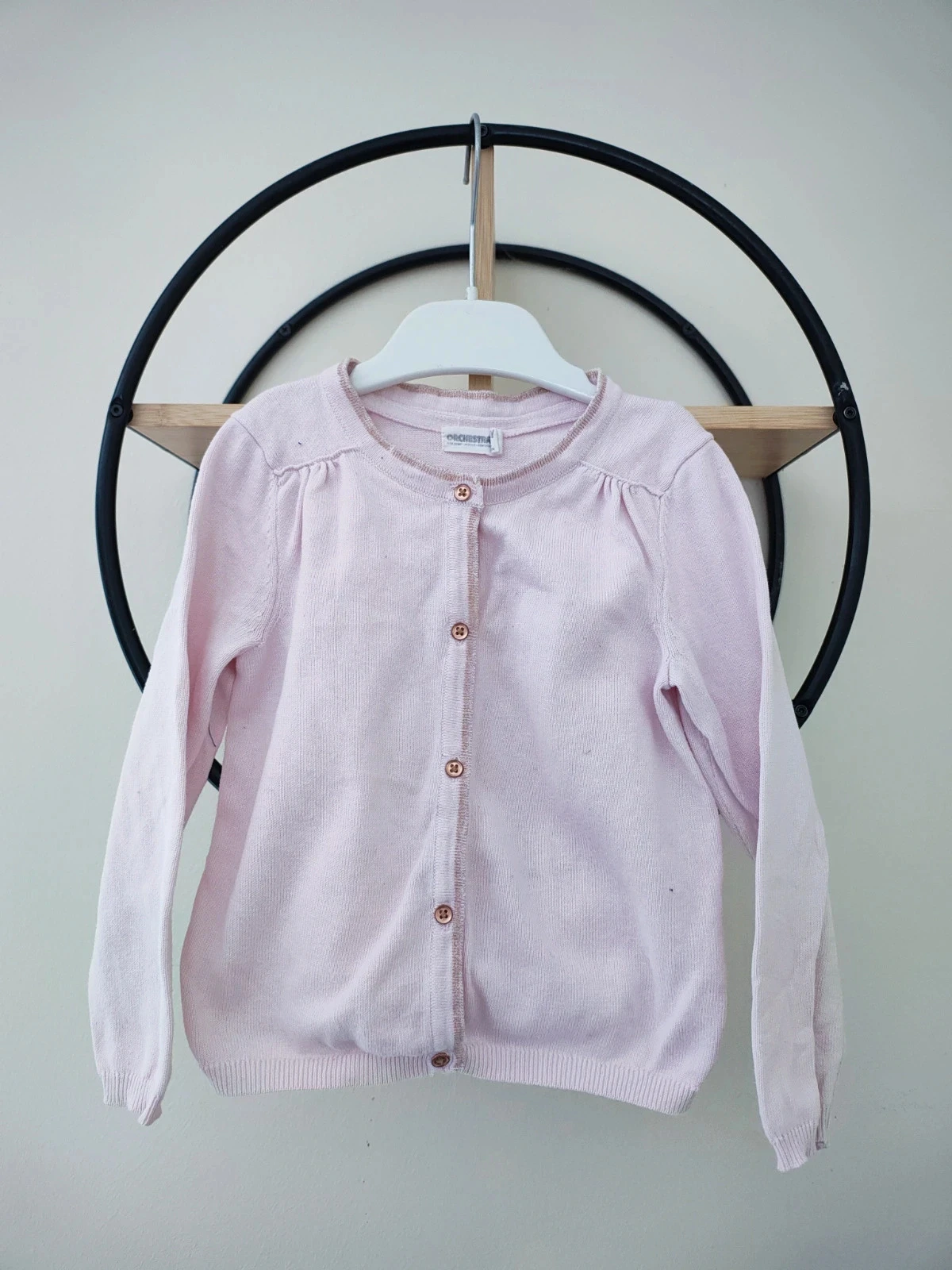 3 ans gilet rose orchestra